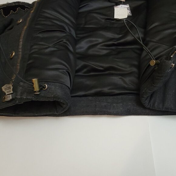 Free People Fleur de Lis Denim Puffer Jacket - Picture 11 of 16